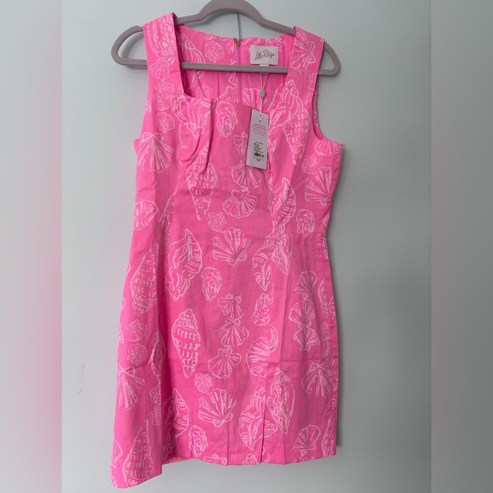 Lilly Pulitzer Pink and White shift dress